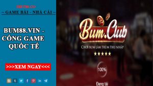 Bum88.vin - Cổng game quốc tế hàng đầu tại Việt Nam